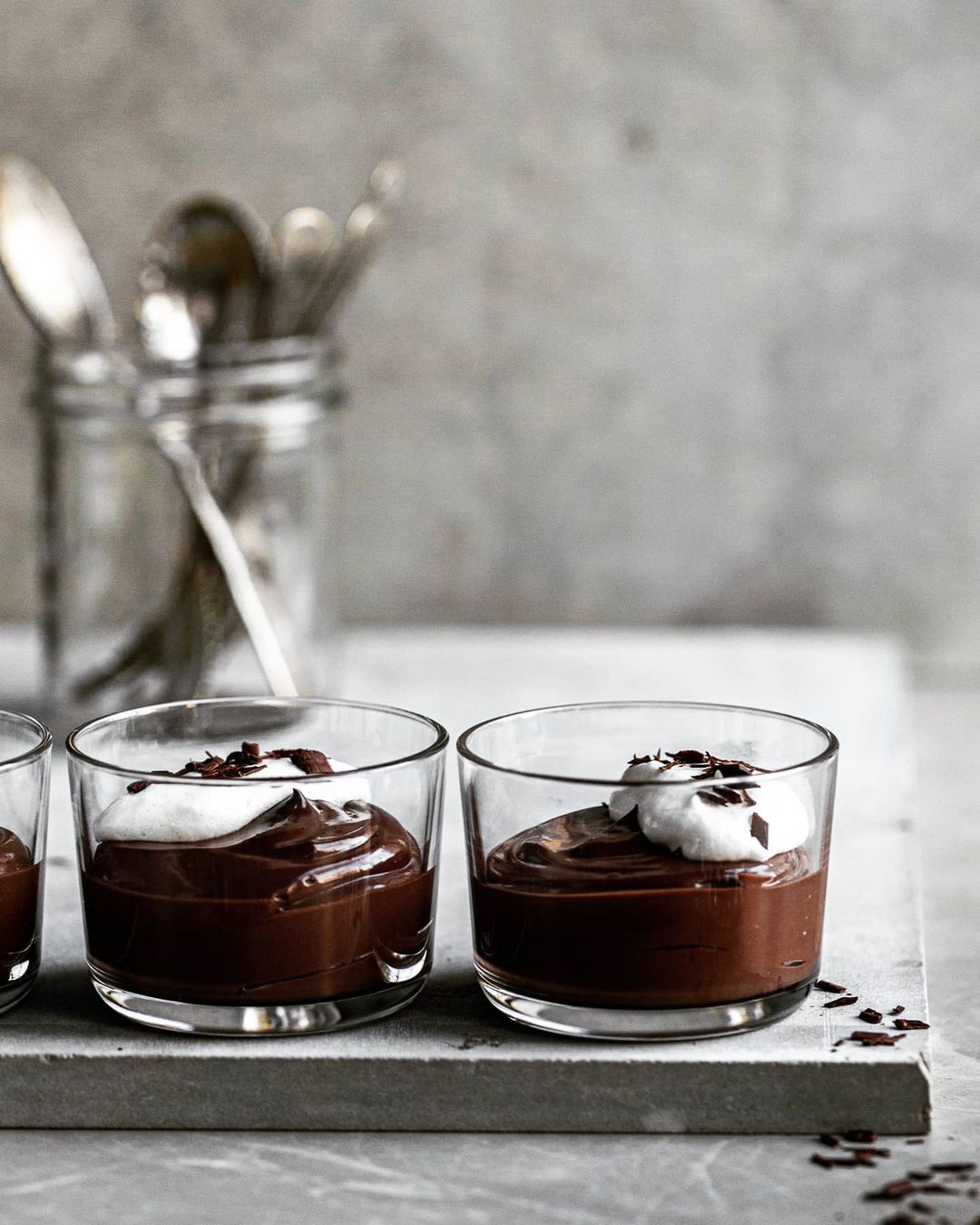 Vegan Dark Chocolate Pots De Crème