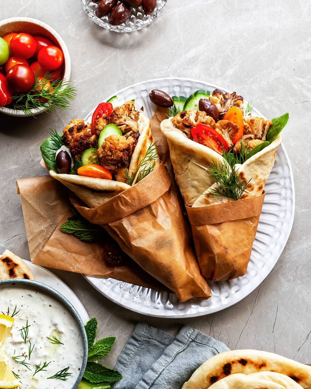 Cauliflower Gyros