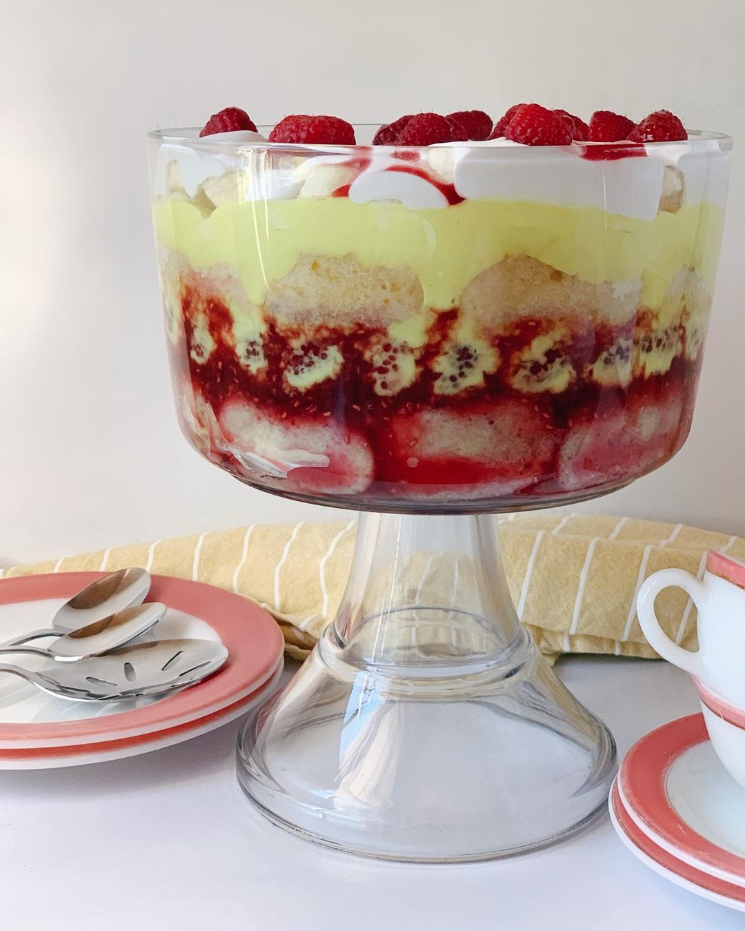 "Traditional" English Trifle Veganized