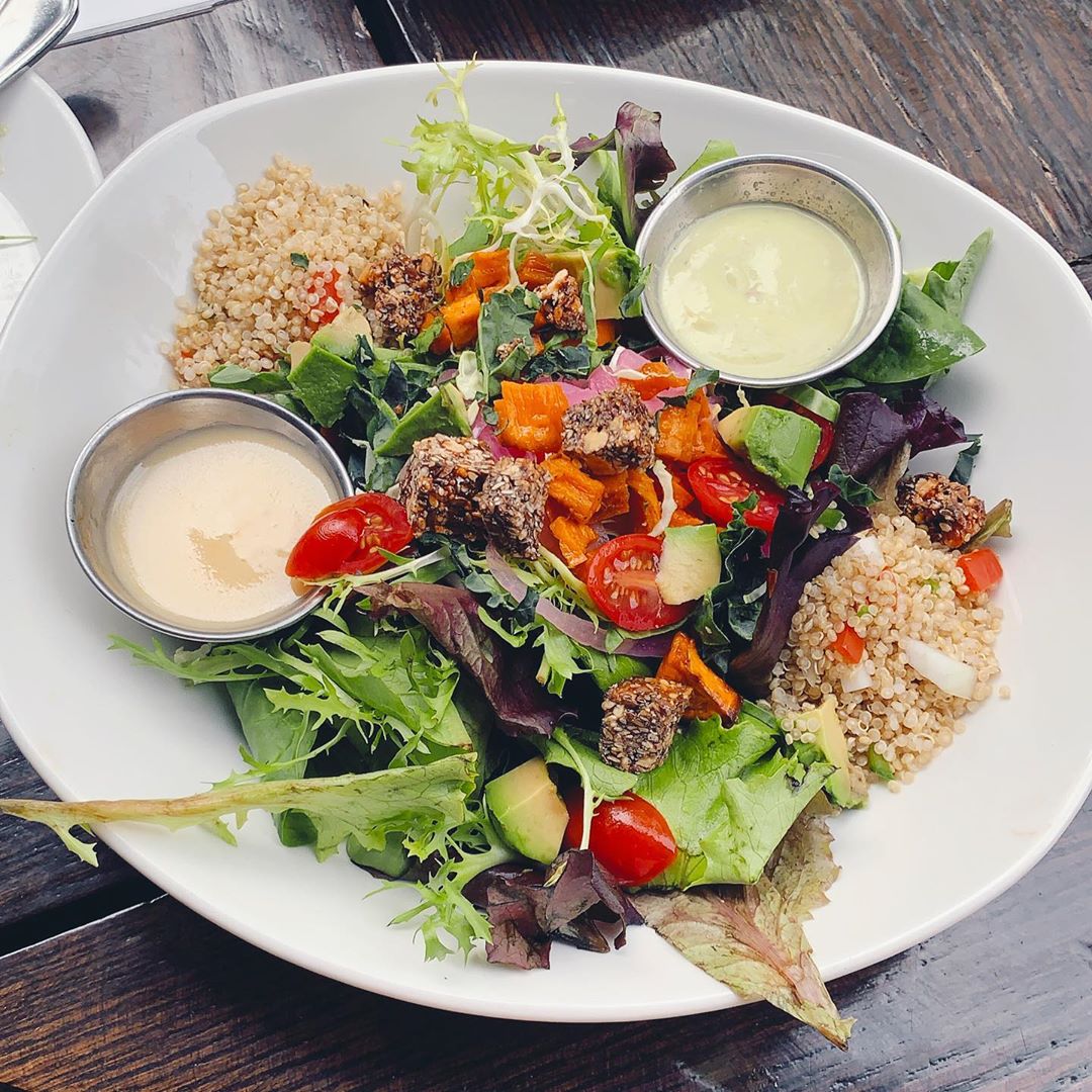 Superfood Salad with Avocado and Quinoa