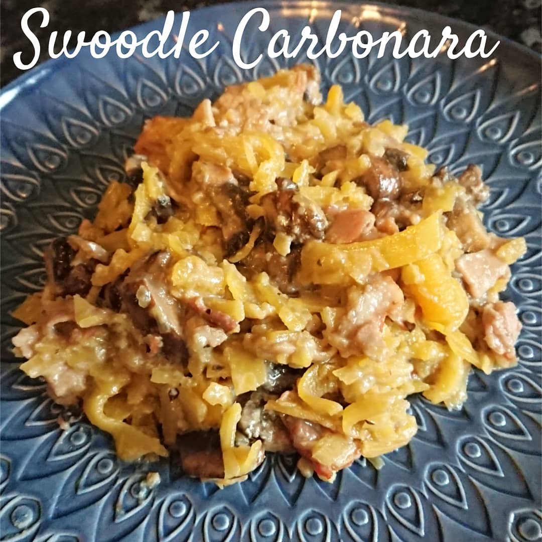 Swoodle Carbonara for 2 people