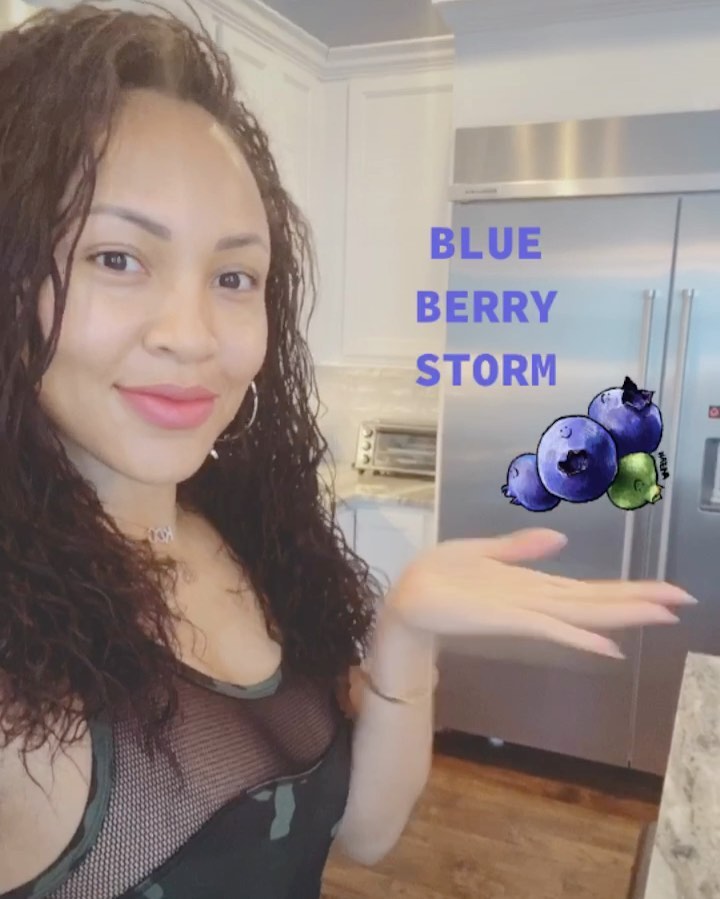 What Is in the Blueberry Storm Smoothie