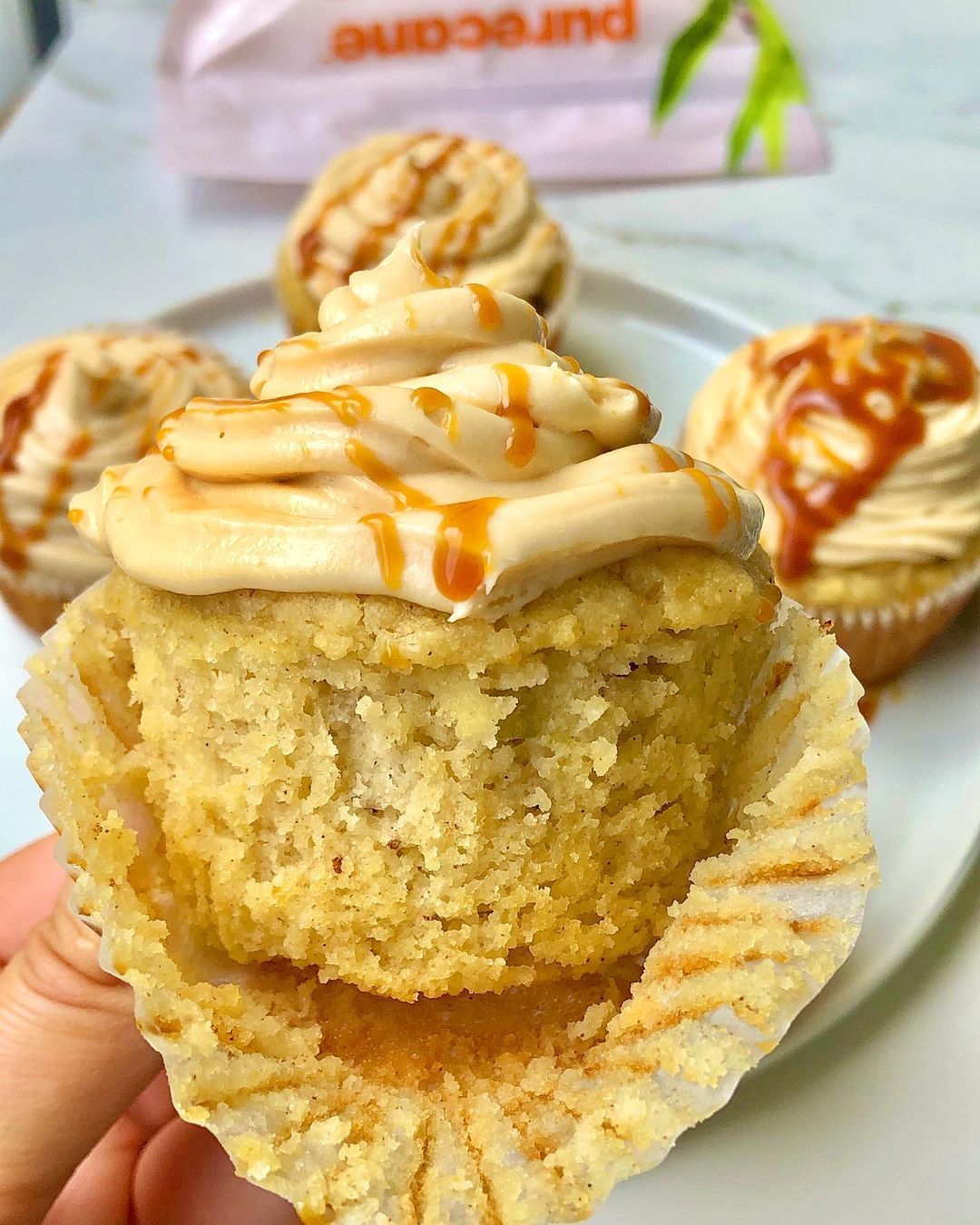 Caramel Apple Cupcakes