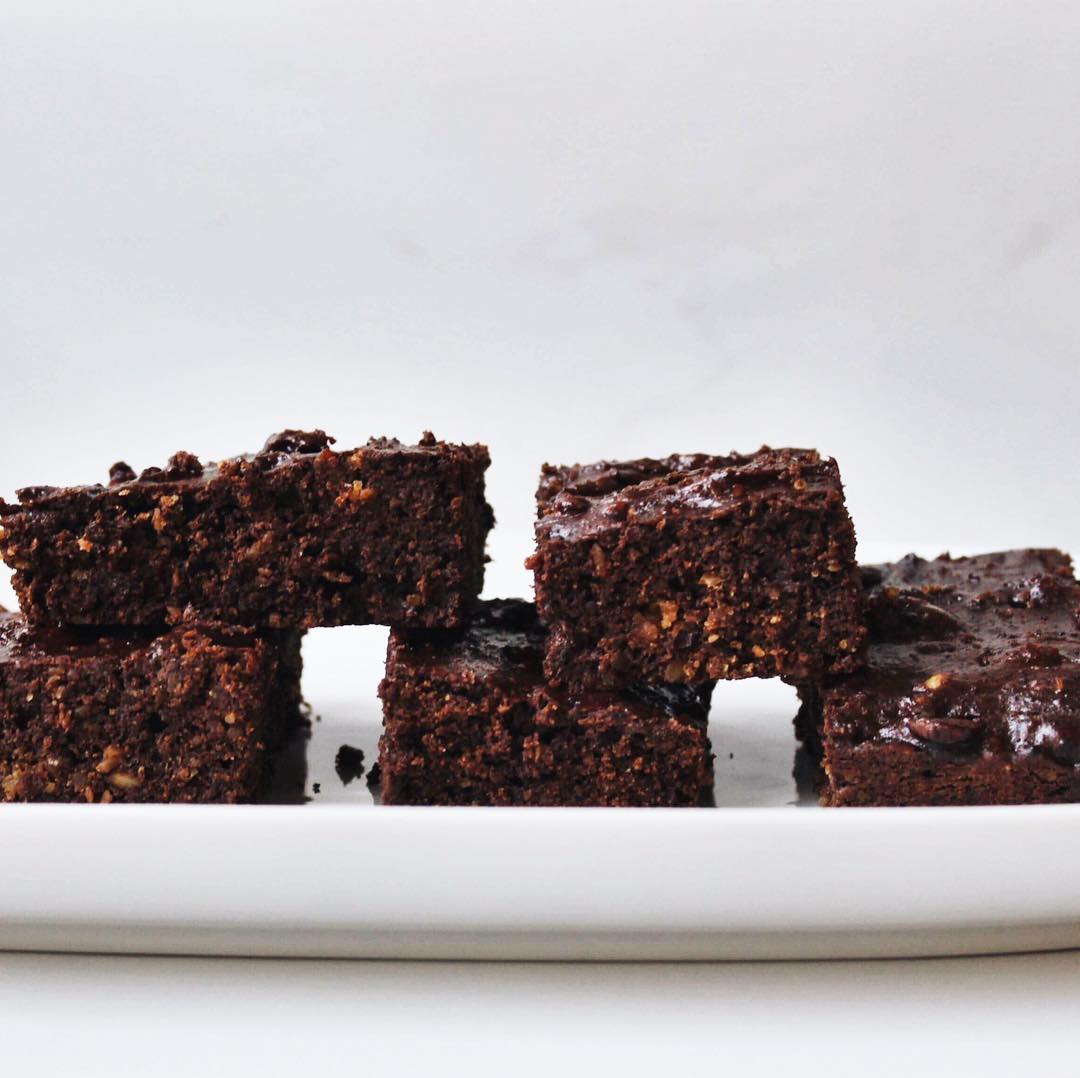 Healthy Chocolate and Almond Butter Brownies