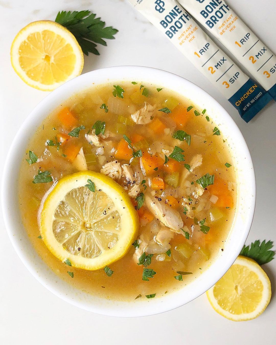 Lemon Chicken Soup