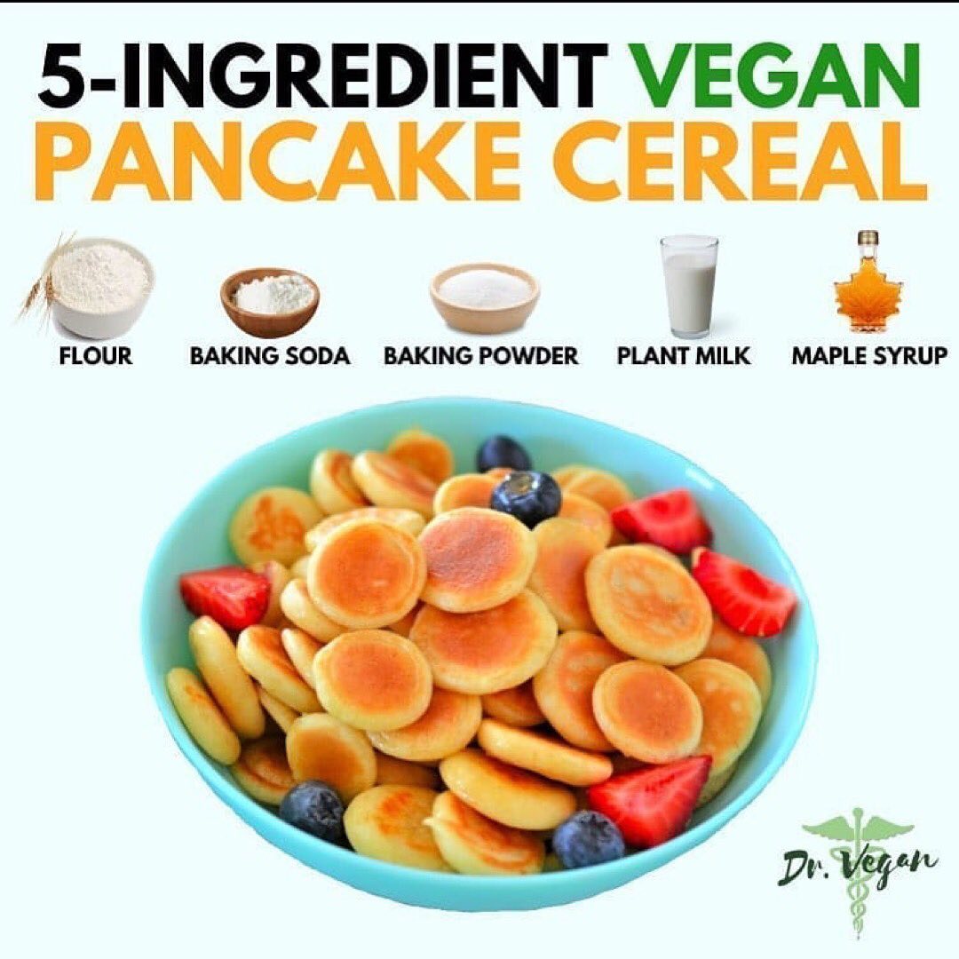 4-Ingredient Vegan Pancake Cerea