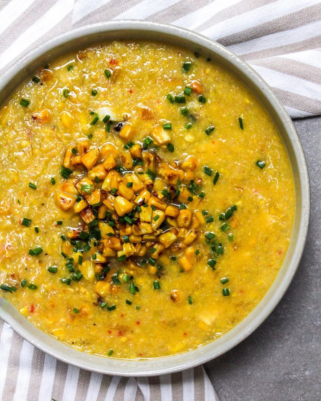 Delightful, Warming Soup; Spicy Corn Chowder