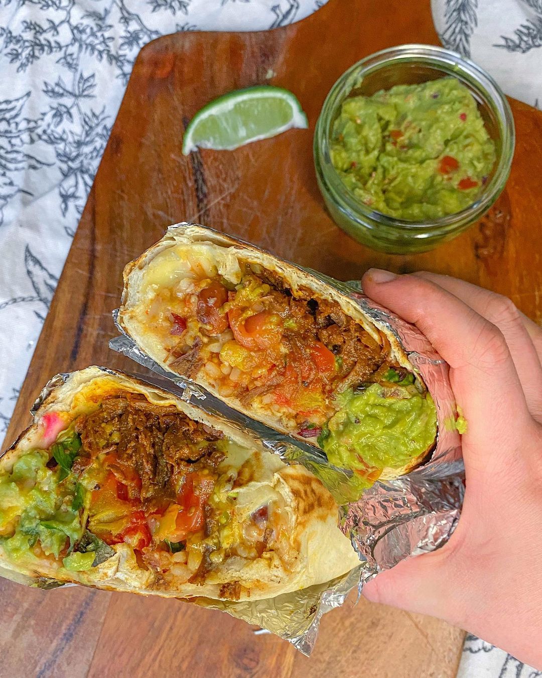 Pulled Beef Burrito
