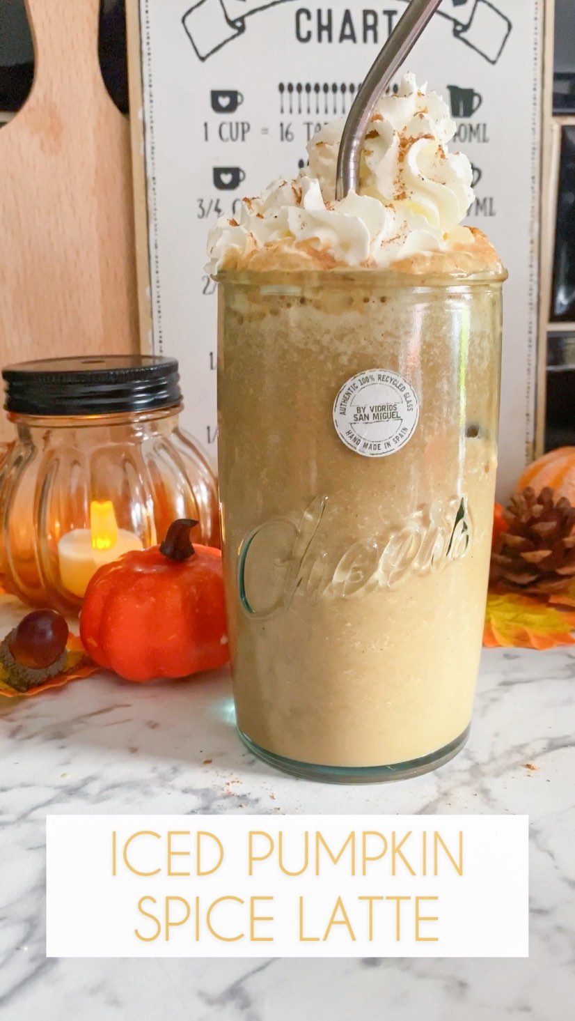 Iced Pumpkin Spice Latte