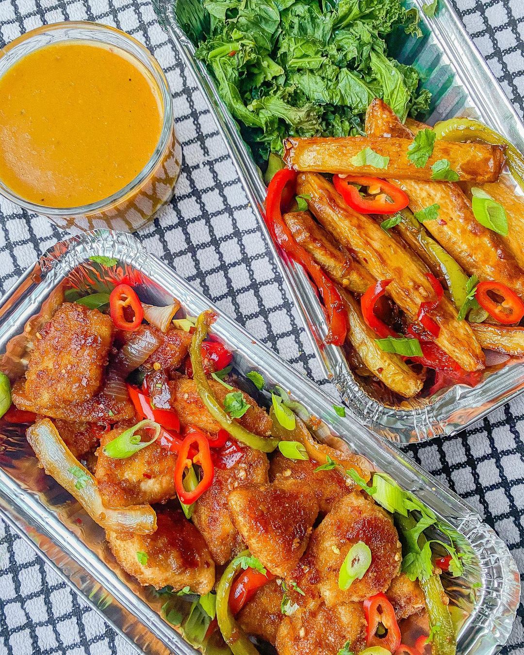 Salt & Pepper Chicken and Chips