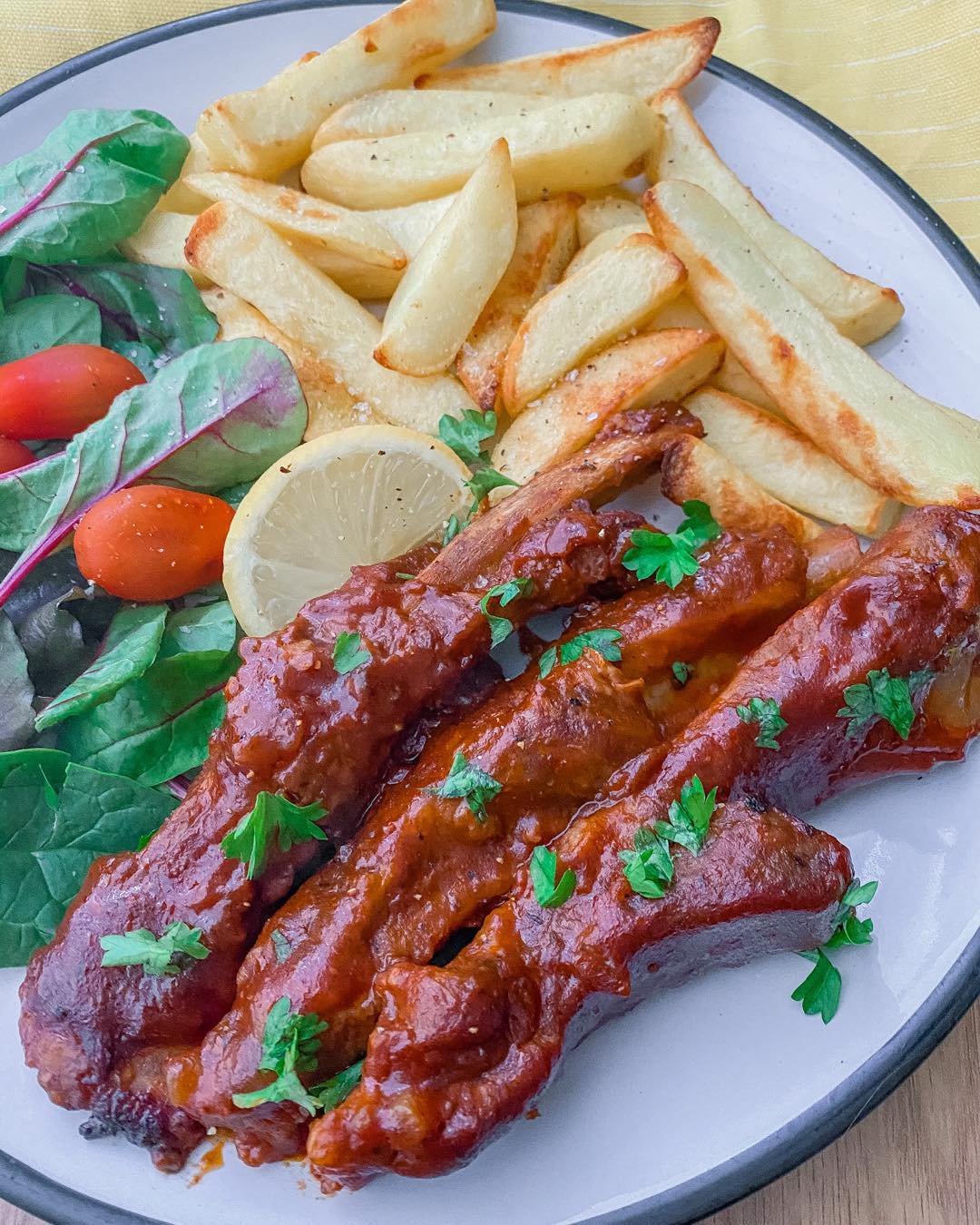 Slow Cooked Pork Ribs