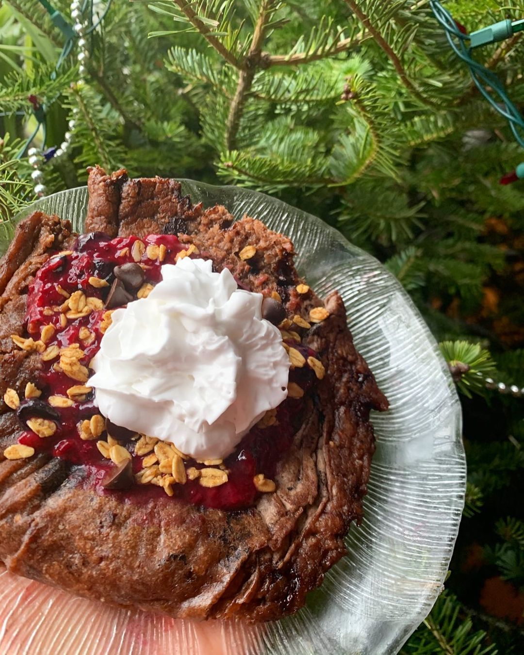 Christmas Eve Healthy Vegan Pancakes