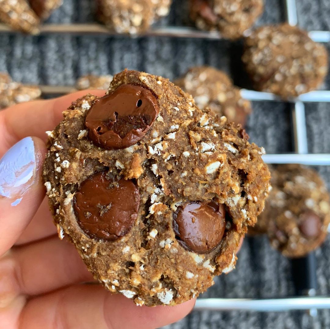 Mocha Oat Cookies