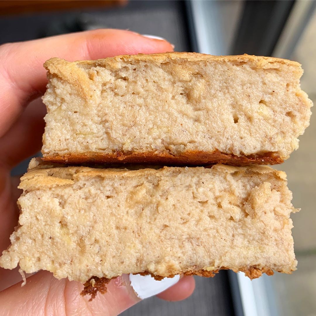 Tahini Banana Bars