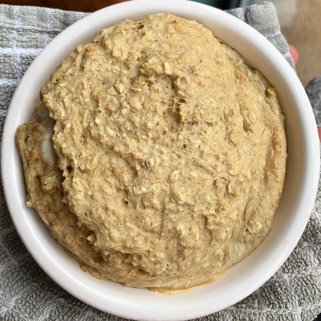 Peanut Butter Cheesecake Baked Oats