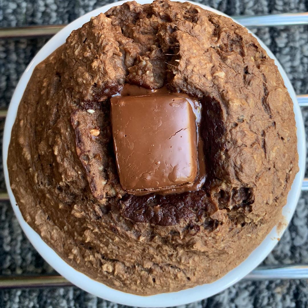 Vegan Chocolate Hazelnut Baked Oats