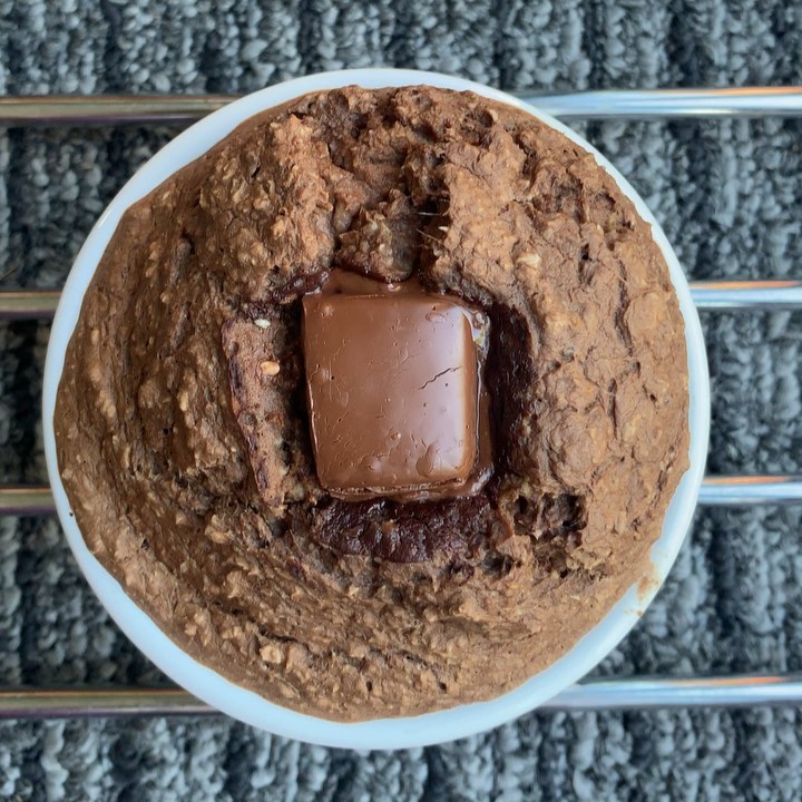 Vegan Chocolate Hazelnut Baked Oats
