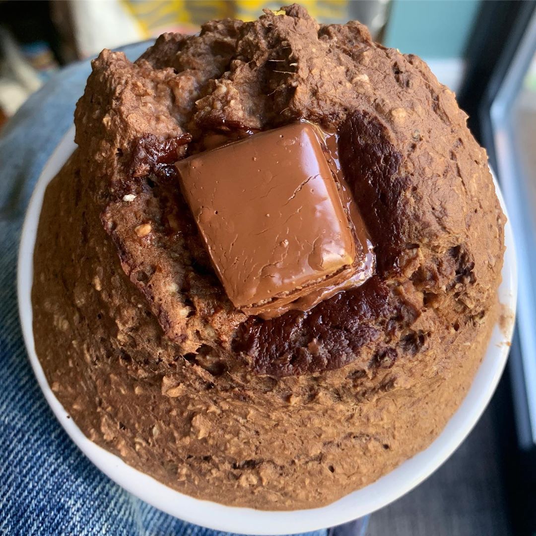 Vegan Chocolate Hazelnut Baked Oats