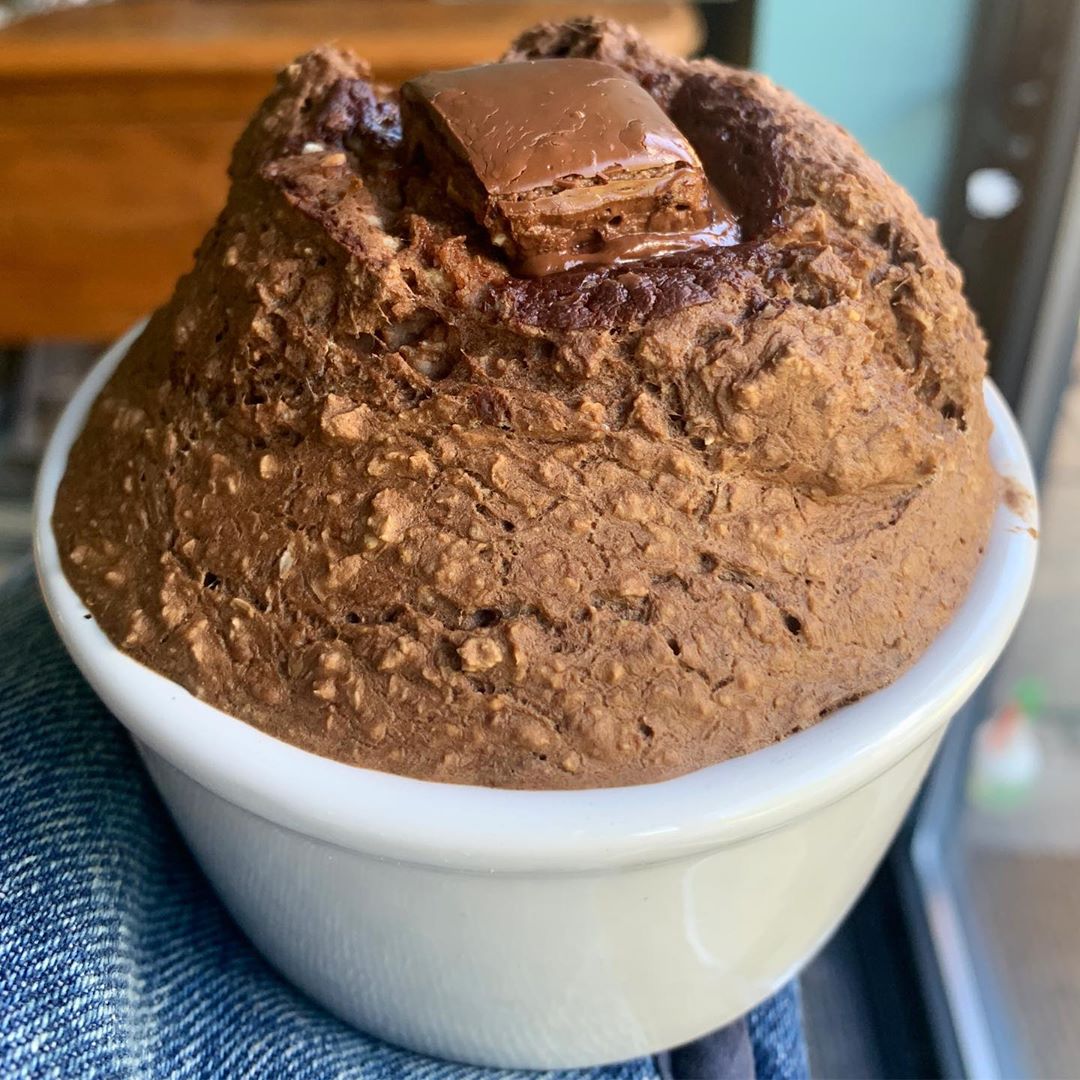 Vegan Chocolate Hazelnut Baked Oats