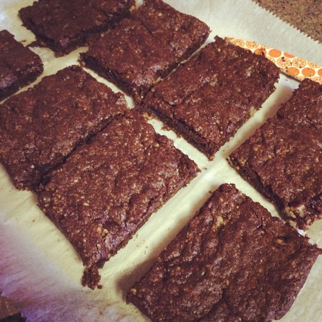 Gluten-Free Fudgy Almond Butter Brownies
