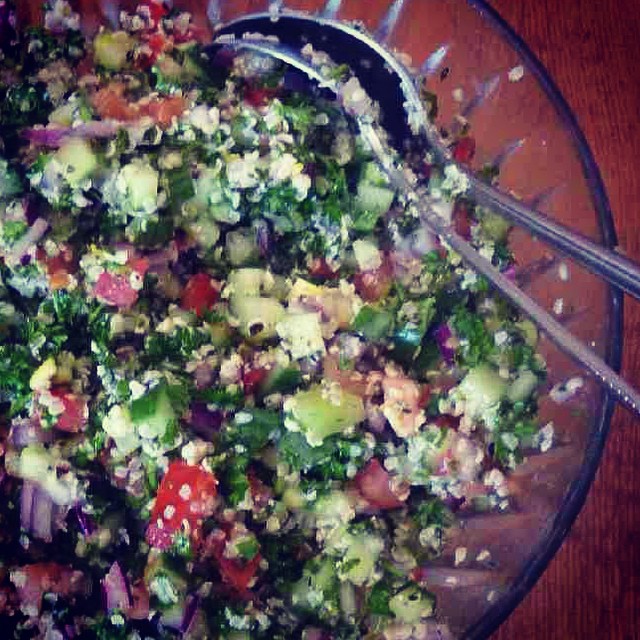 Raw Hemp Seed Tabouli