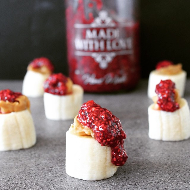 Vegan Protein Packed Raspberry Chia Jam Snack