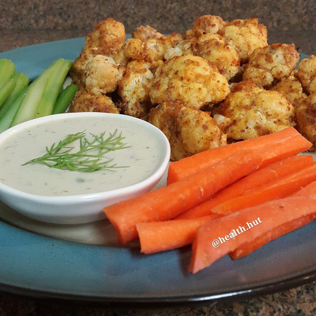 Buffalo Cauliflower Wings Again