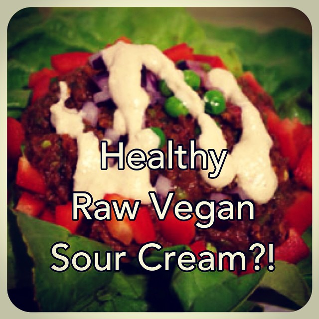Raw Vegan Cashew Sour Cream