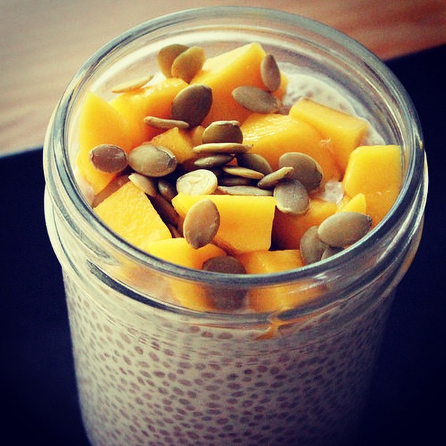 Mango Chia Pudding