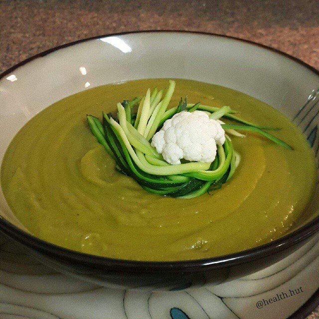 Comforting Peace Soup with Cauliflower and Split Peas