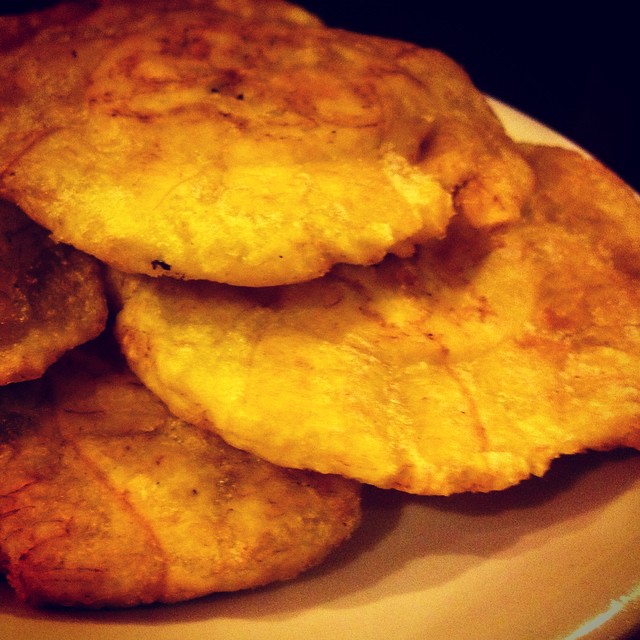 Ripe Banana Patties with Spices and Almond Flour