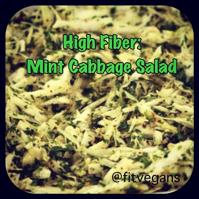 Happy St. Patrick's Day Mint Cabbage Salad