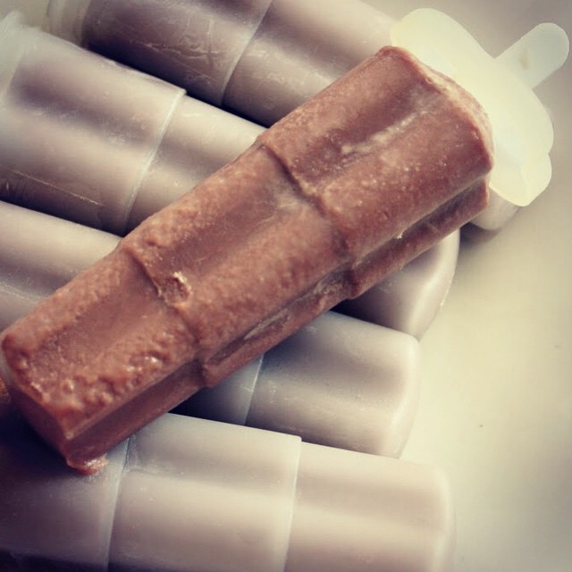 Creamy Raw Vegan Fudgesicles