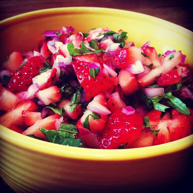 Try Strawberry Salsa