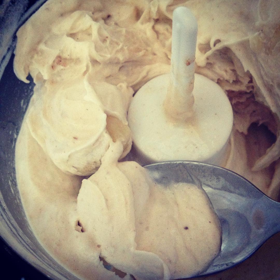 Pre-Workout Banana Coconut Raw Vegan Ice Cream