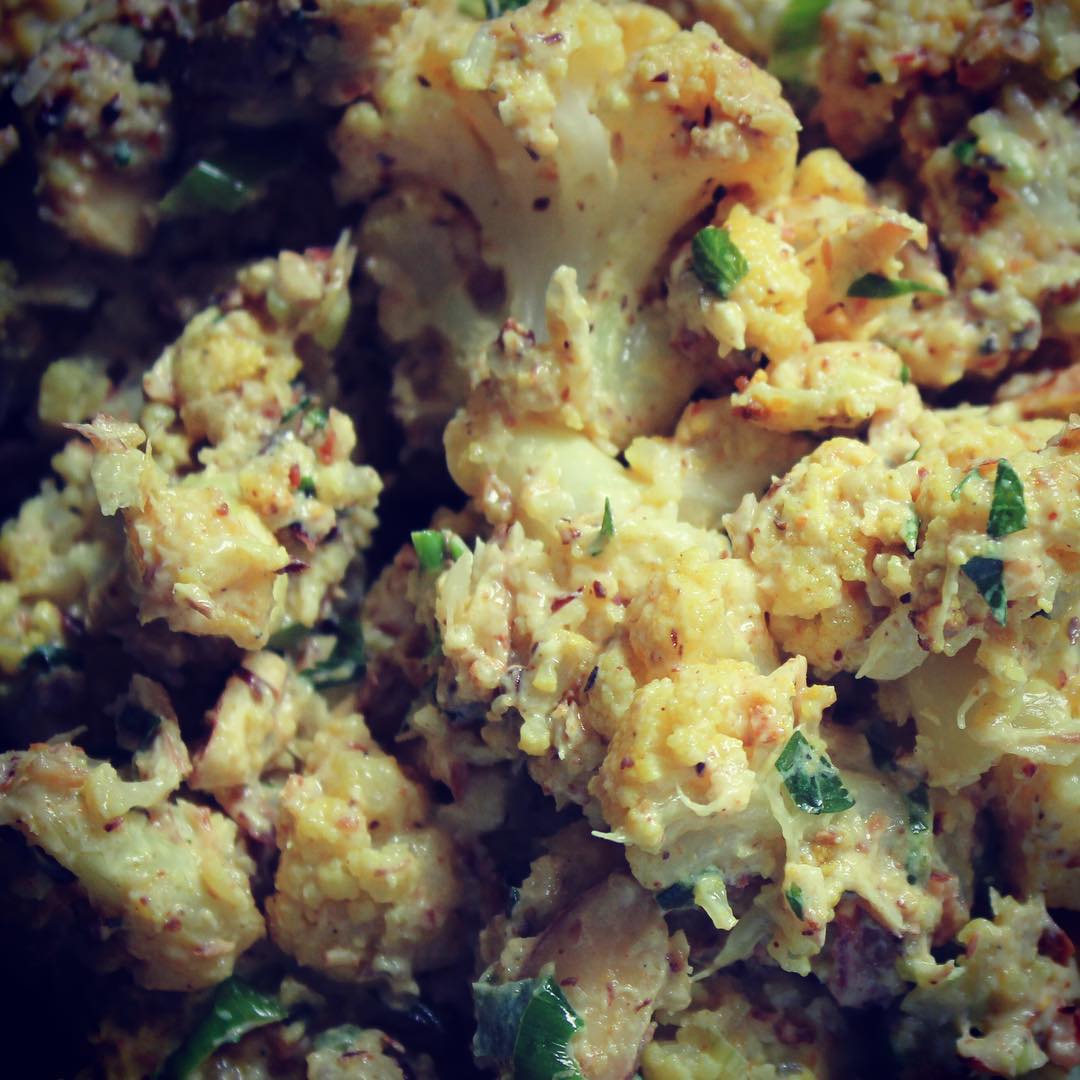 Vegan Cauliflower "No-Potato" Salad