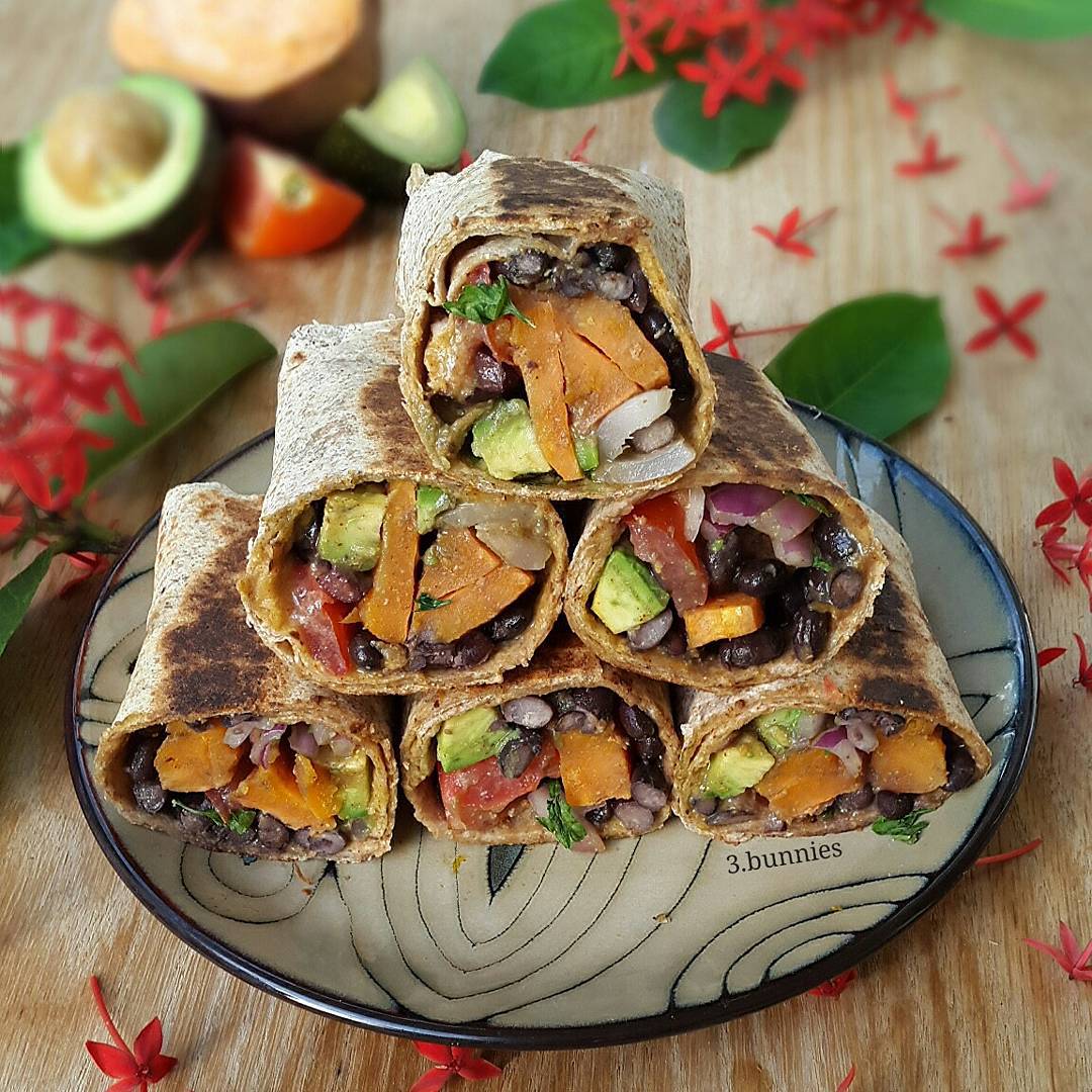 Sweet Potato Burritos