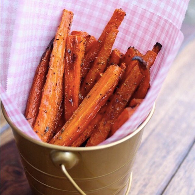 Easy Baked Carrot Fries
