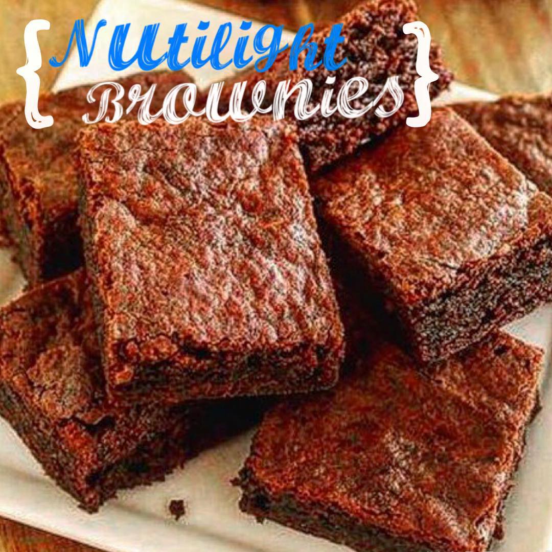 Healthy Nutilight Brownies with Sugar-Free Option