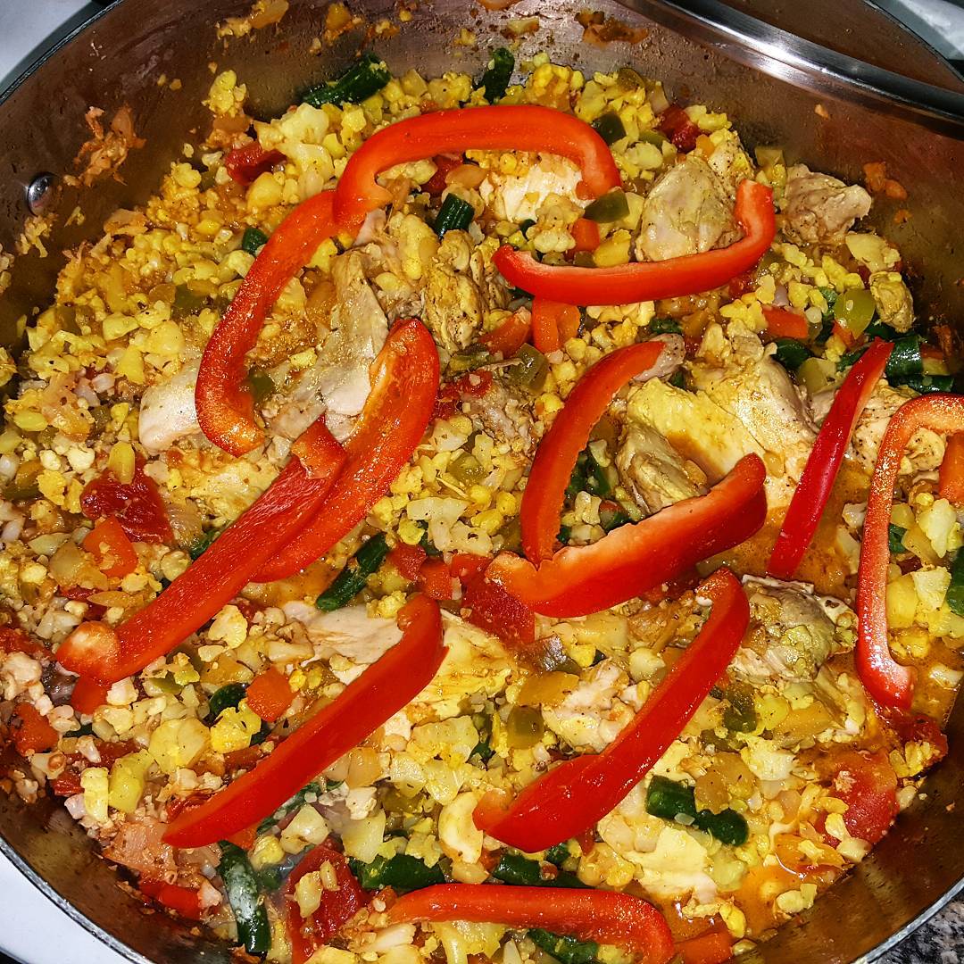 Faux "Arroz" Con Pollo