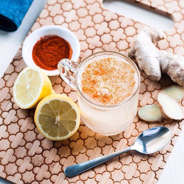 Refreshing Morning Tonic with Ginger Lemon and Cayenne