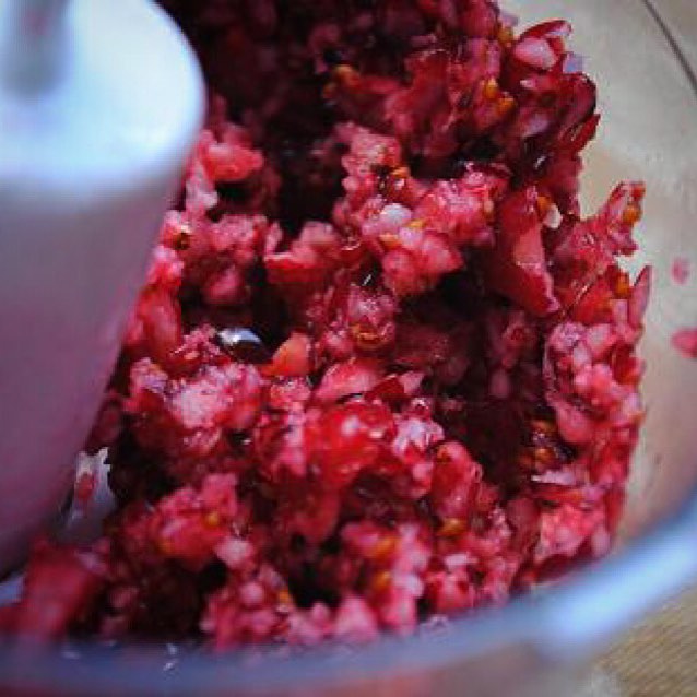 Raw Cranberry Sauce