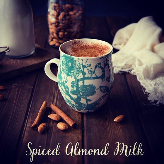Cozy Spiced Almond Milk