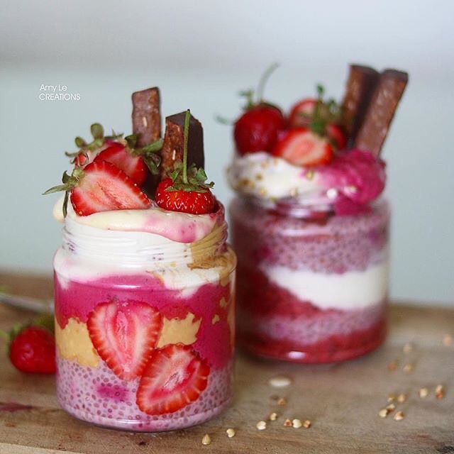 Strawberry Chia Pudding