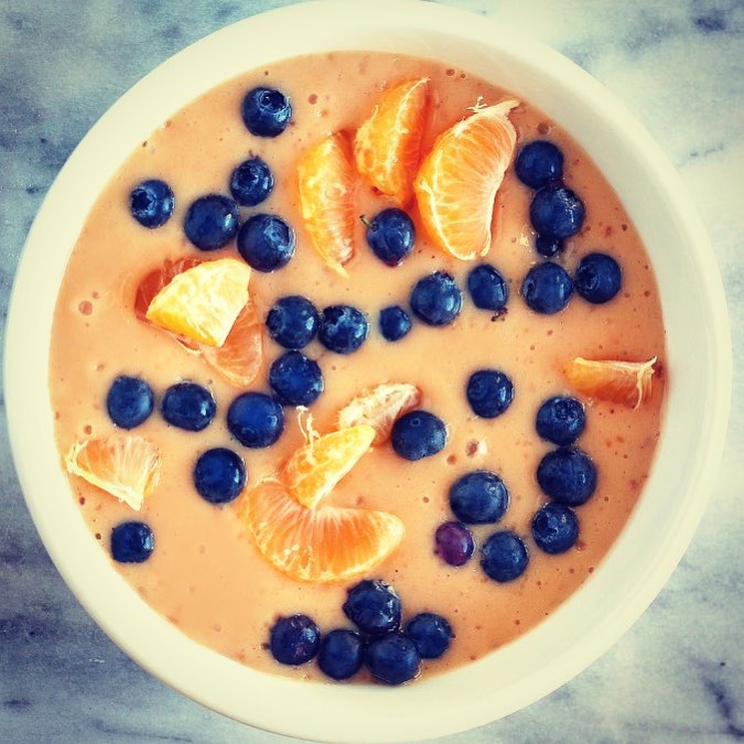 Tropical Fruit Smoothie Bowl