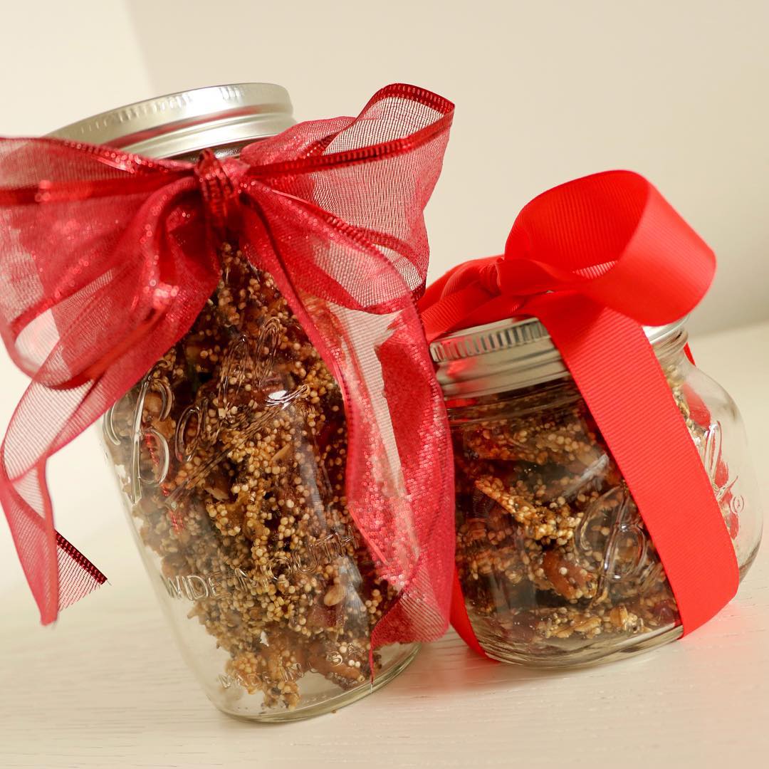 Homemade Quinoa Brittle Holiday Treat