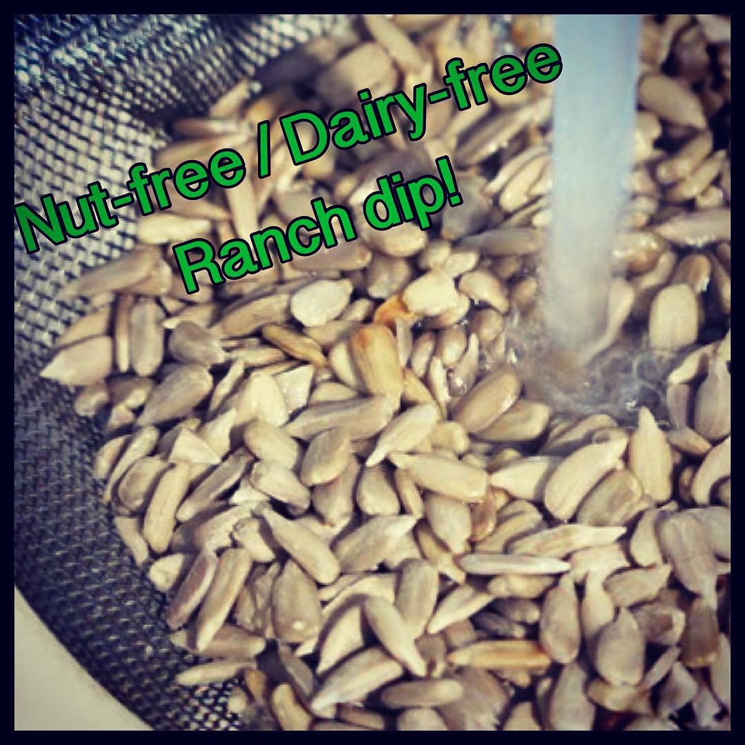 Raw Dairy Free Nut Free Ranch Dip