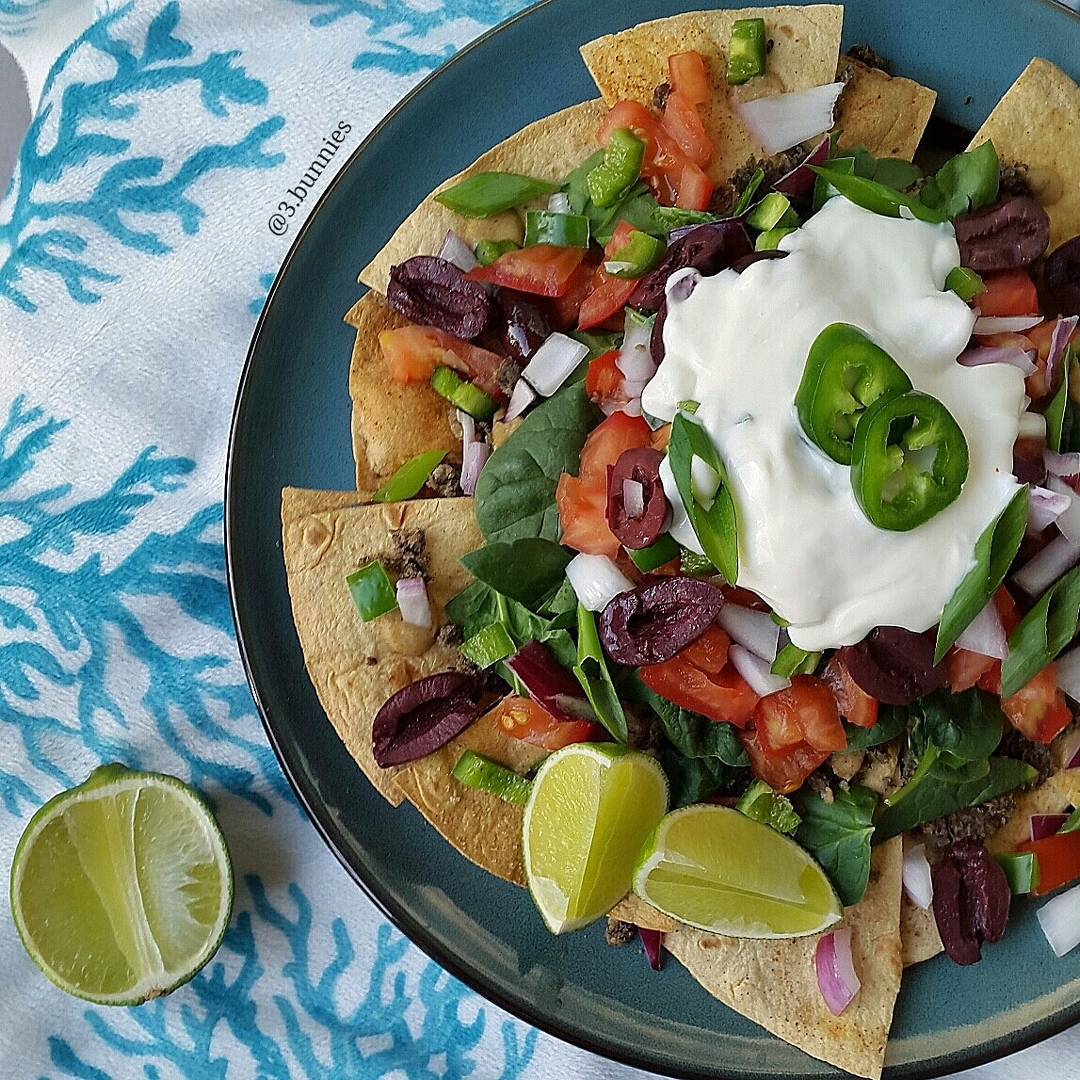 Vegan Loaded Nachos