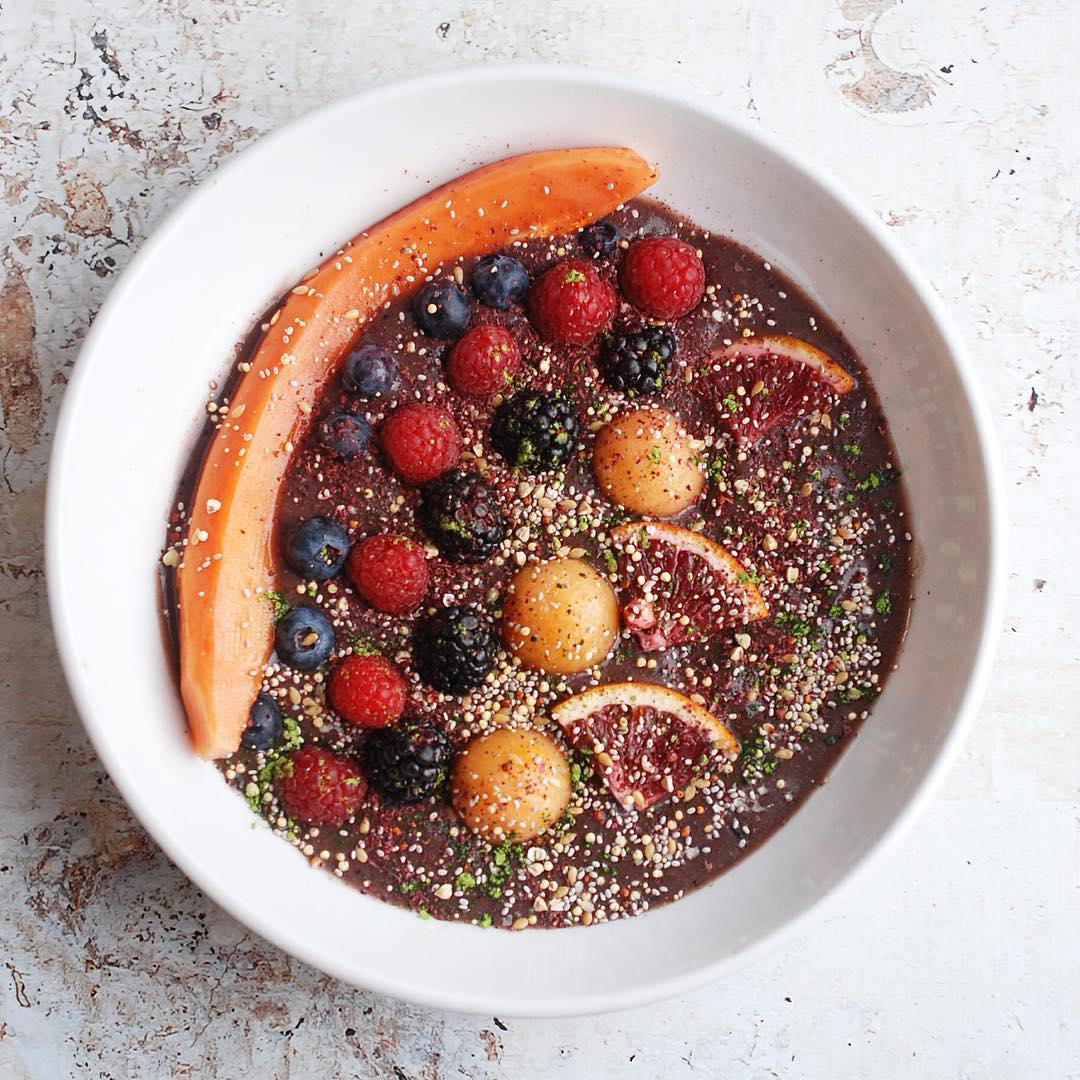 Quick Healthy Smoothie Bowl