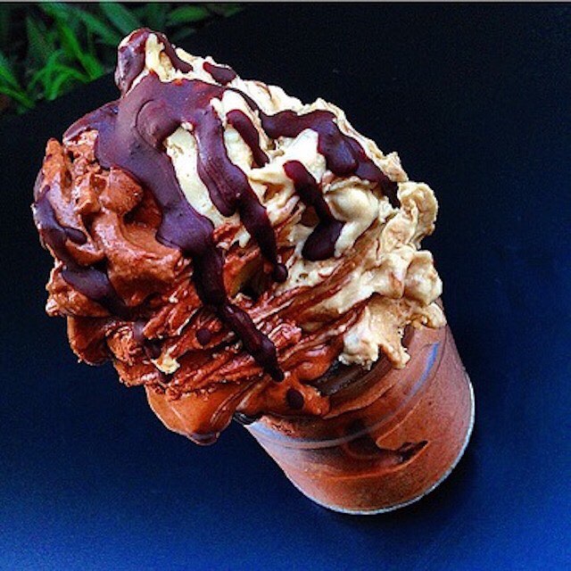 Baskin Robbins Inspired Chocolate Peanut Butter Nicecream
